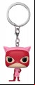 Batman: The Animated Series - Catwoman Pink And Red Pocket Keychain (Pop! Vinyl)