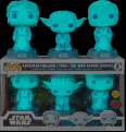 Star Wars: Across the Galaxy - Force Ghost Glow 3 Pack (Pop! Vinyl)